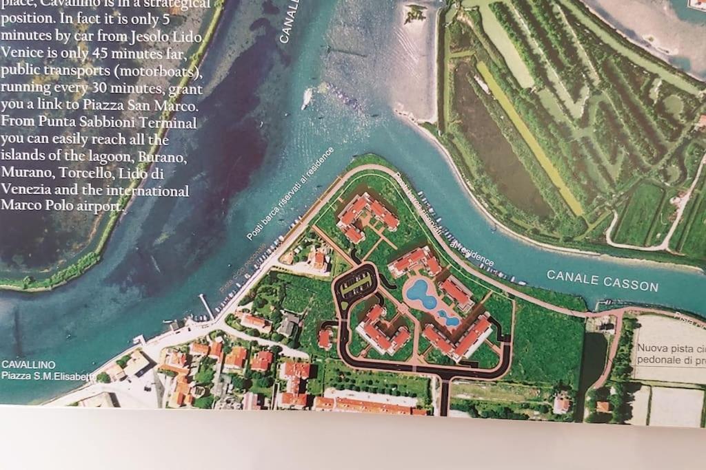 Appartamento Con Vista A Cavallino Venezia エクステリア 写真